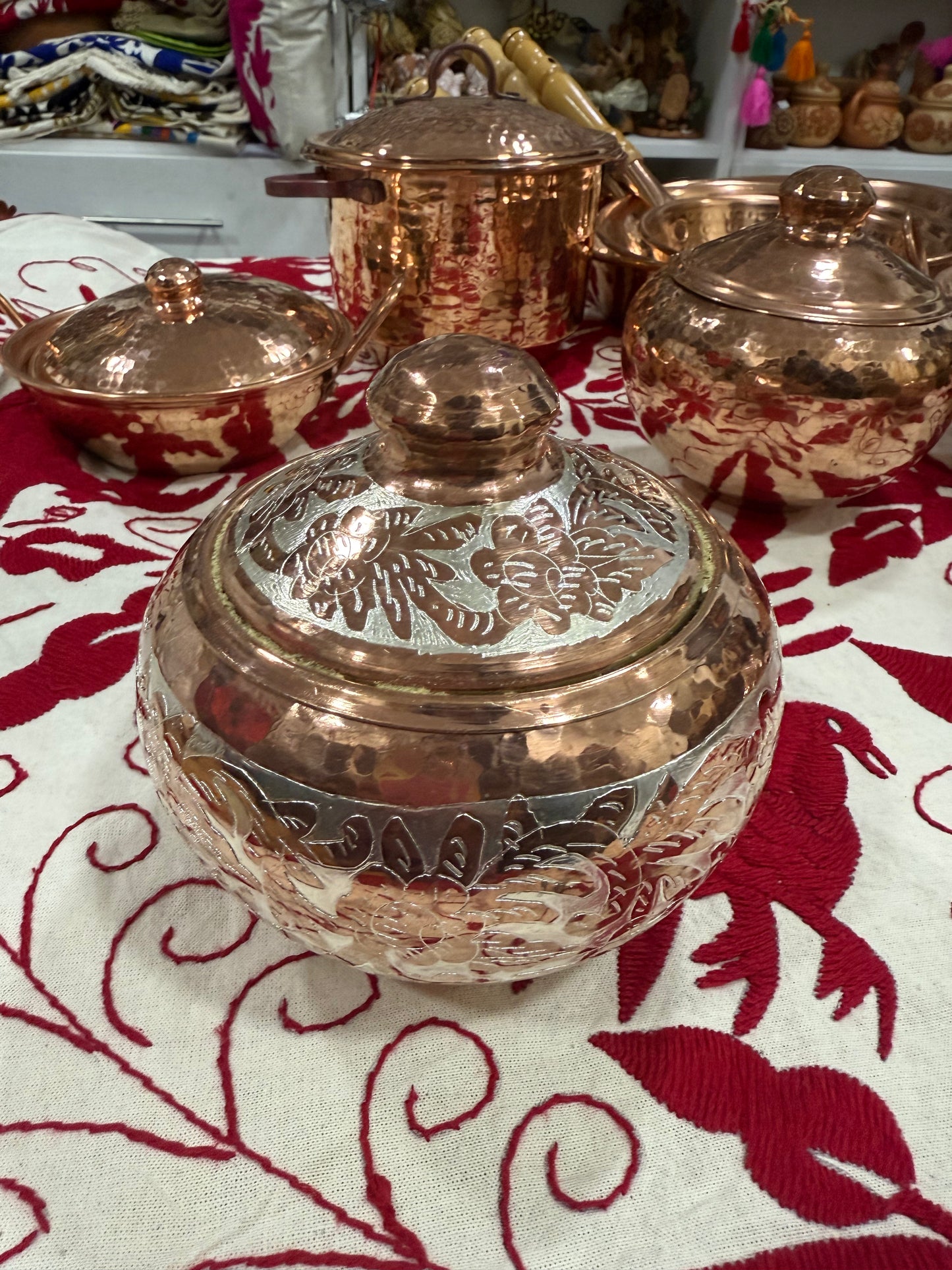 Azucarera de cobre de 350 ml