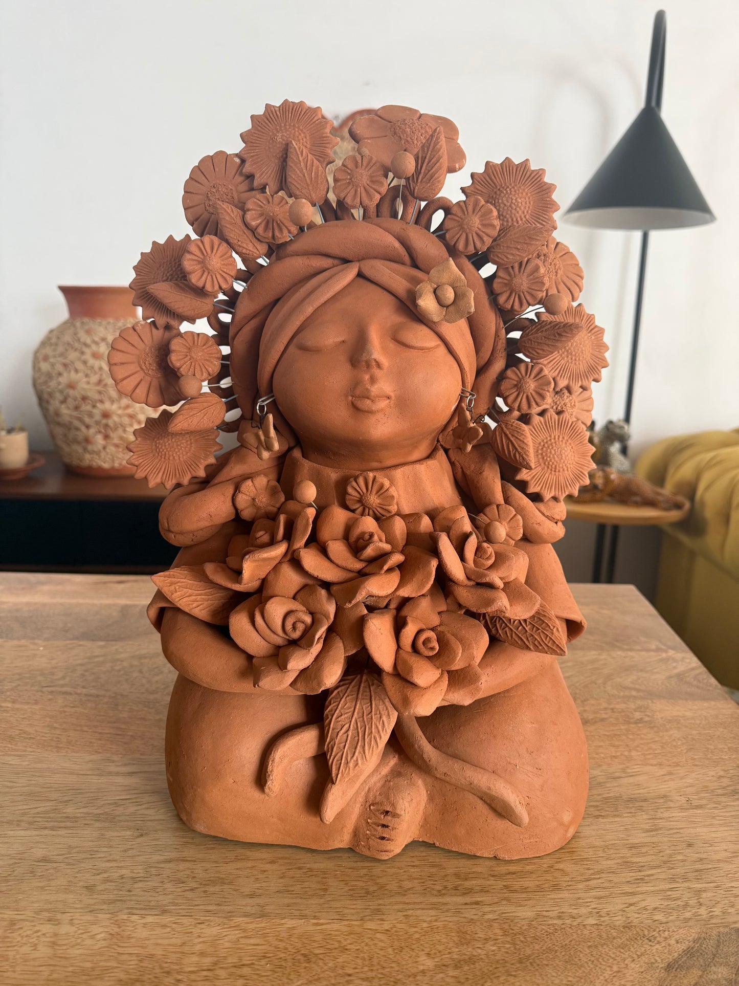 Pachamama de rosas