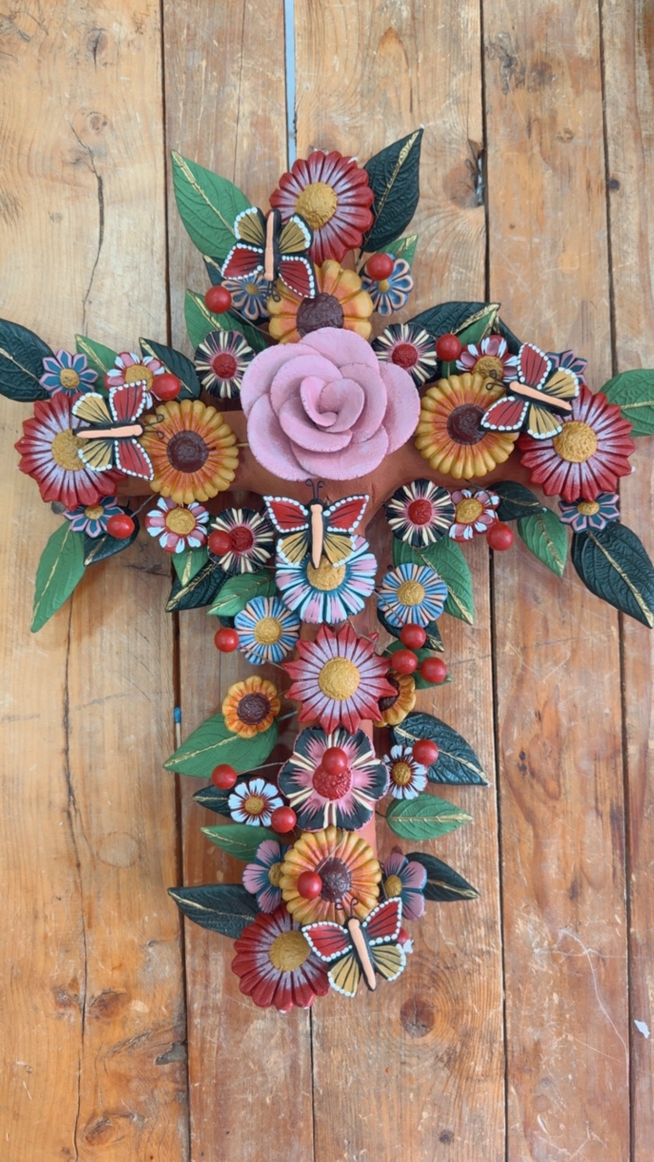 Cruz de rosas Metepec