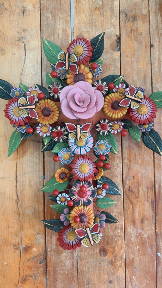 Cruz de rosas Metepec