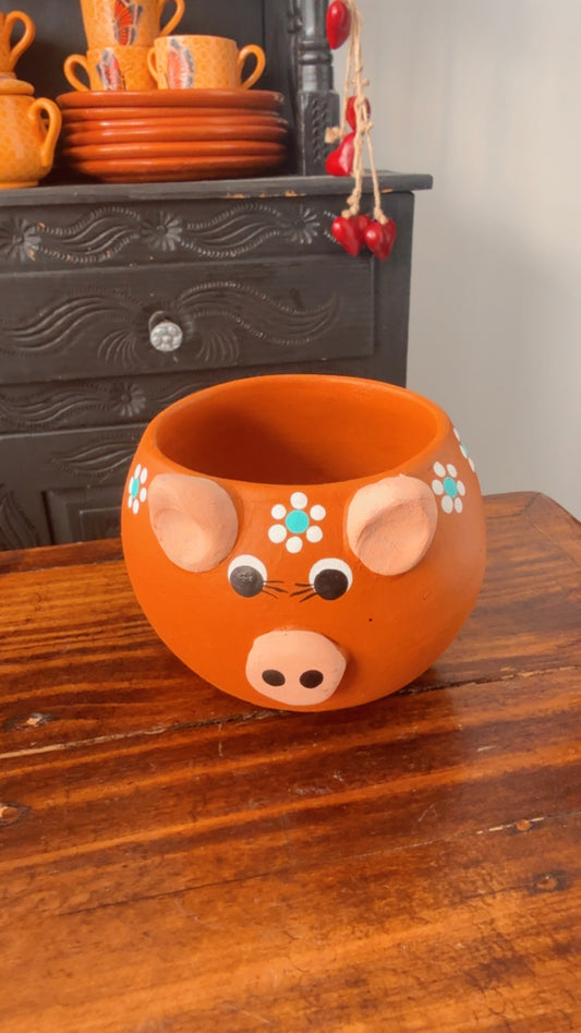 Maceta de cerdito