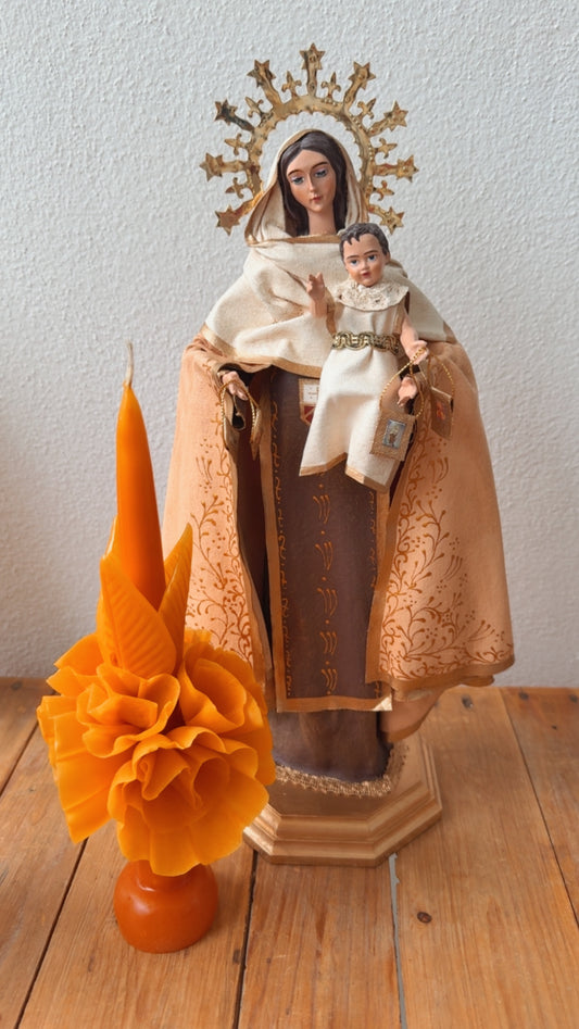 Virgen del Carmen arte religioso