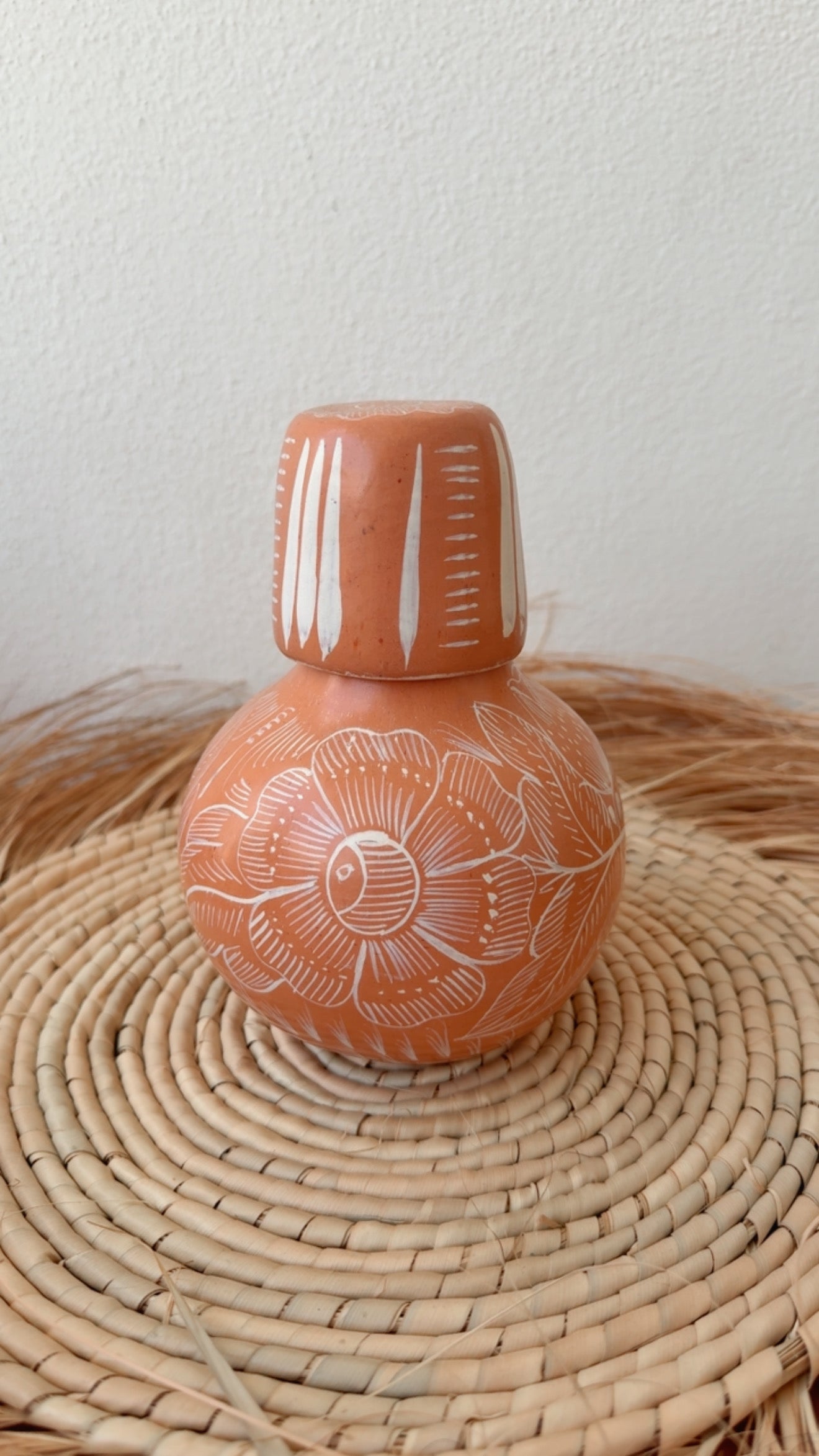 Cantarito naranja Huancito
