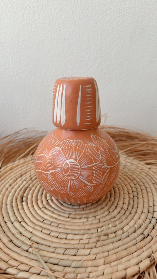 Cantarito naranja Huancito