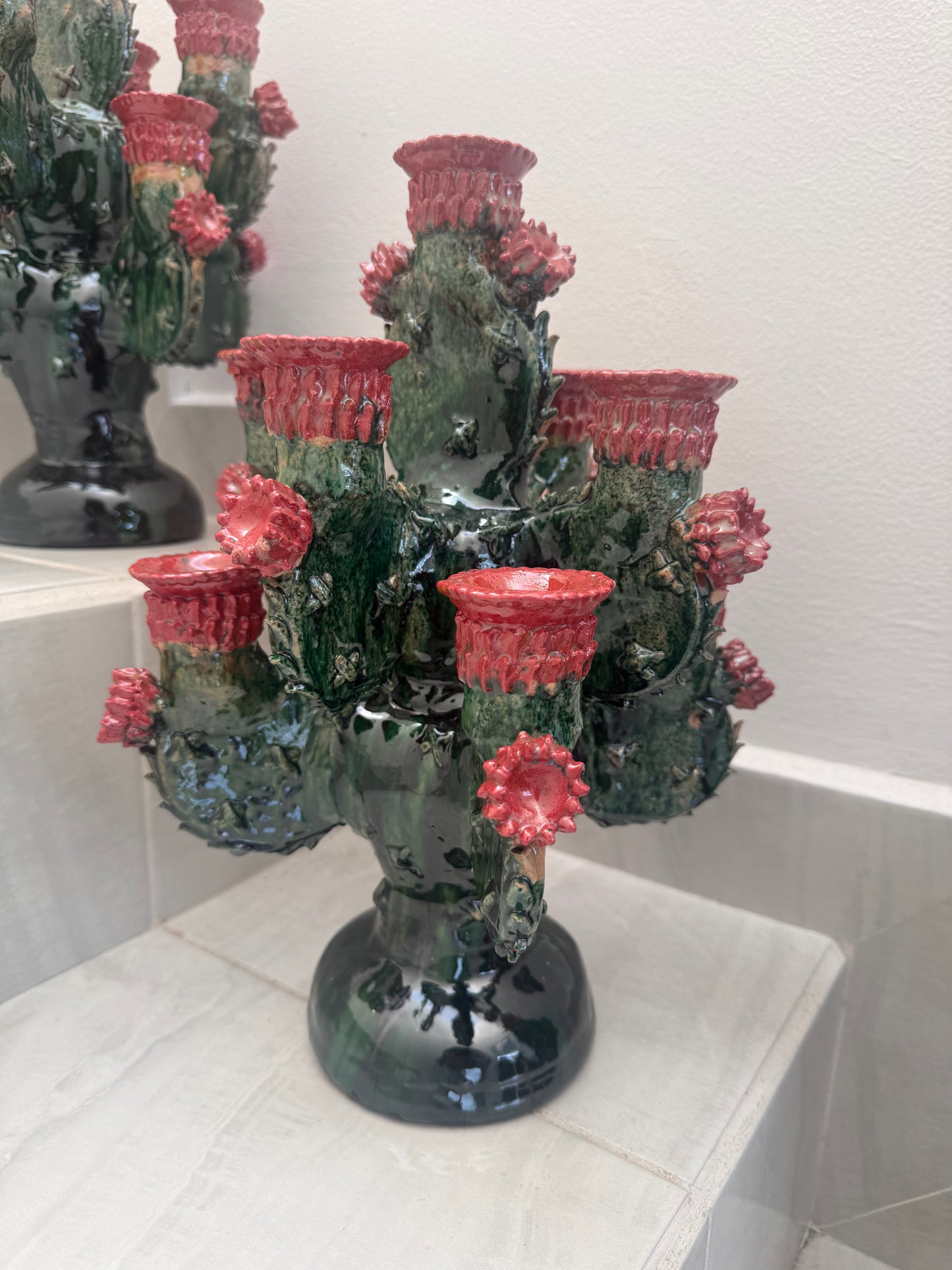 Candelero de nopal