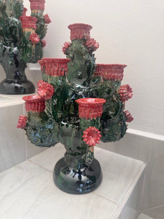 Candelero de nopal