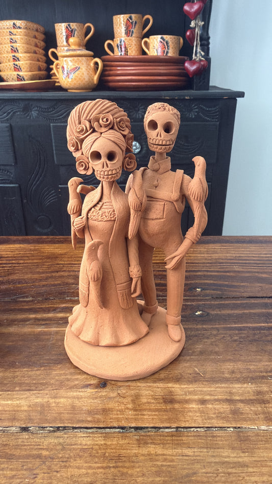 Frida y Diego de gala colección día de muertos amor eterno