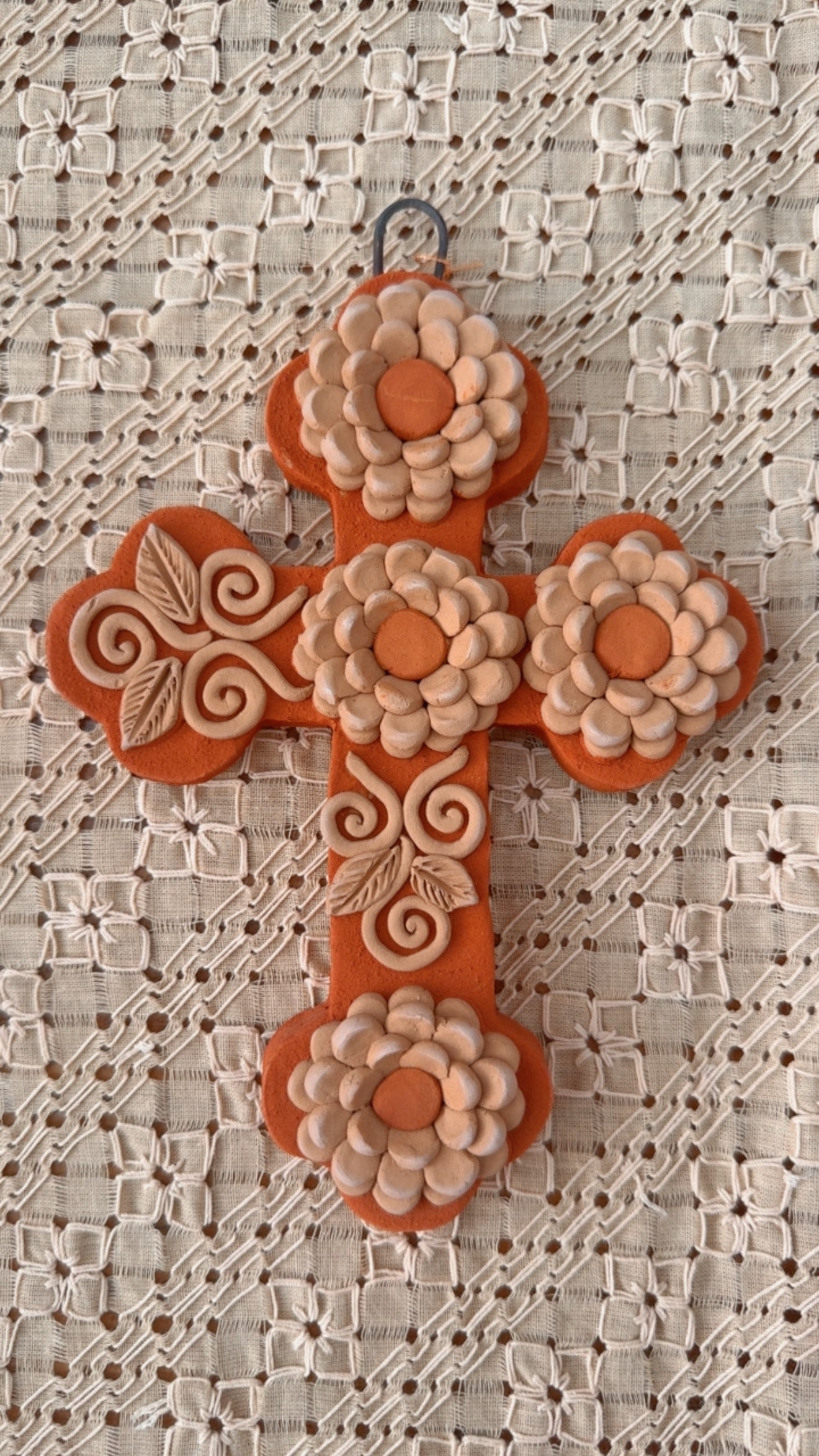 Cruz de pared Atzompa modelo 4