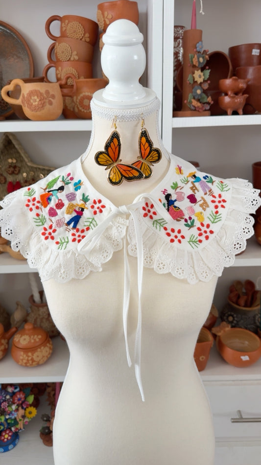 Cuello para blusa cocina 1 Tzintzuntzan mujer