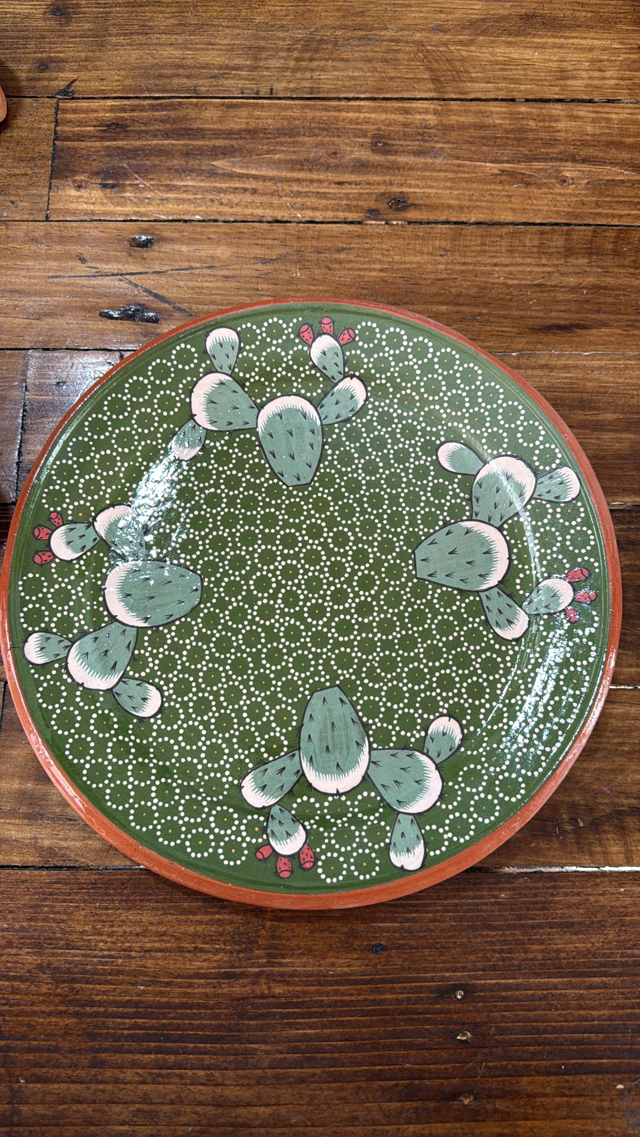 Pedido de Platos de nopal y envio de candelero