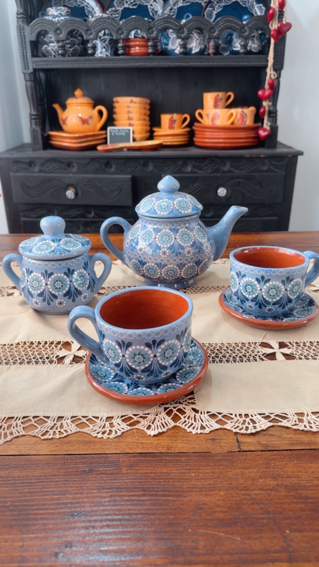 Juego de cafetera azul Capula primavera colors (copia)
