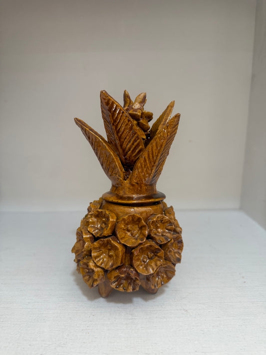 Piña vidriada mini mostaza San José de Gracia