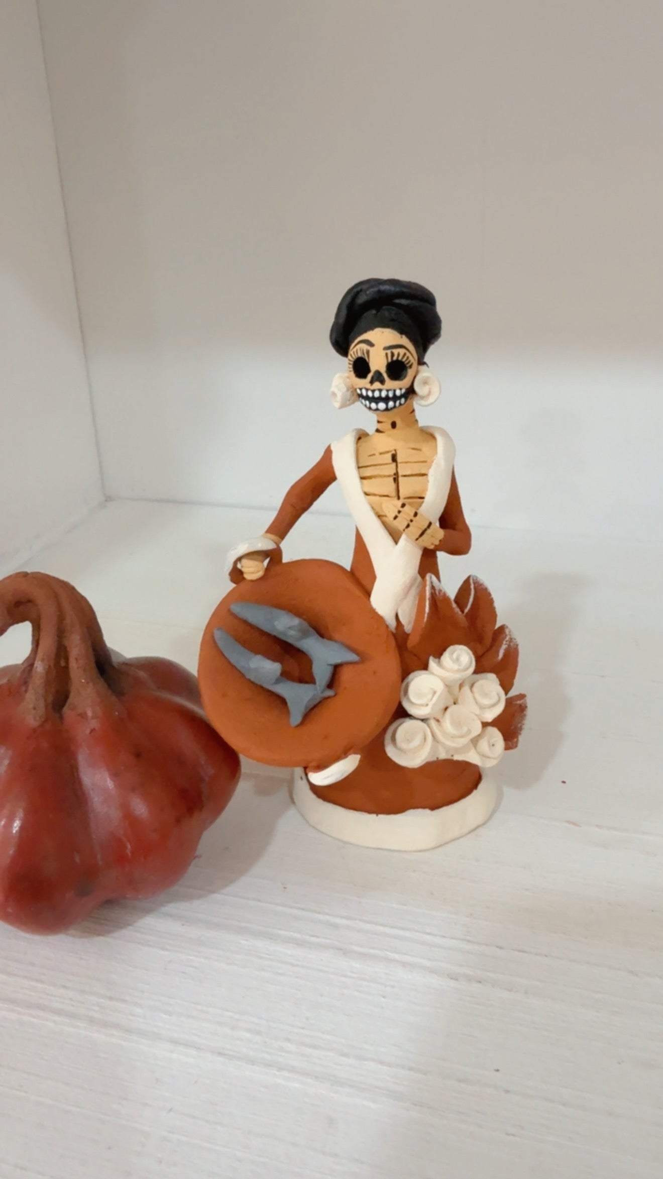 Mini Catrina peces noche