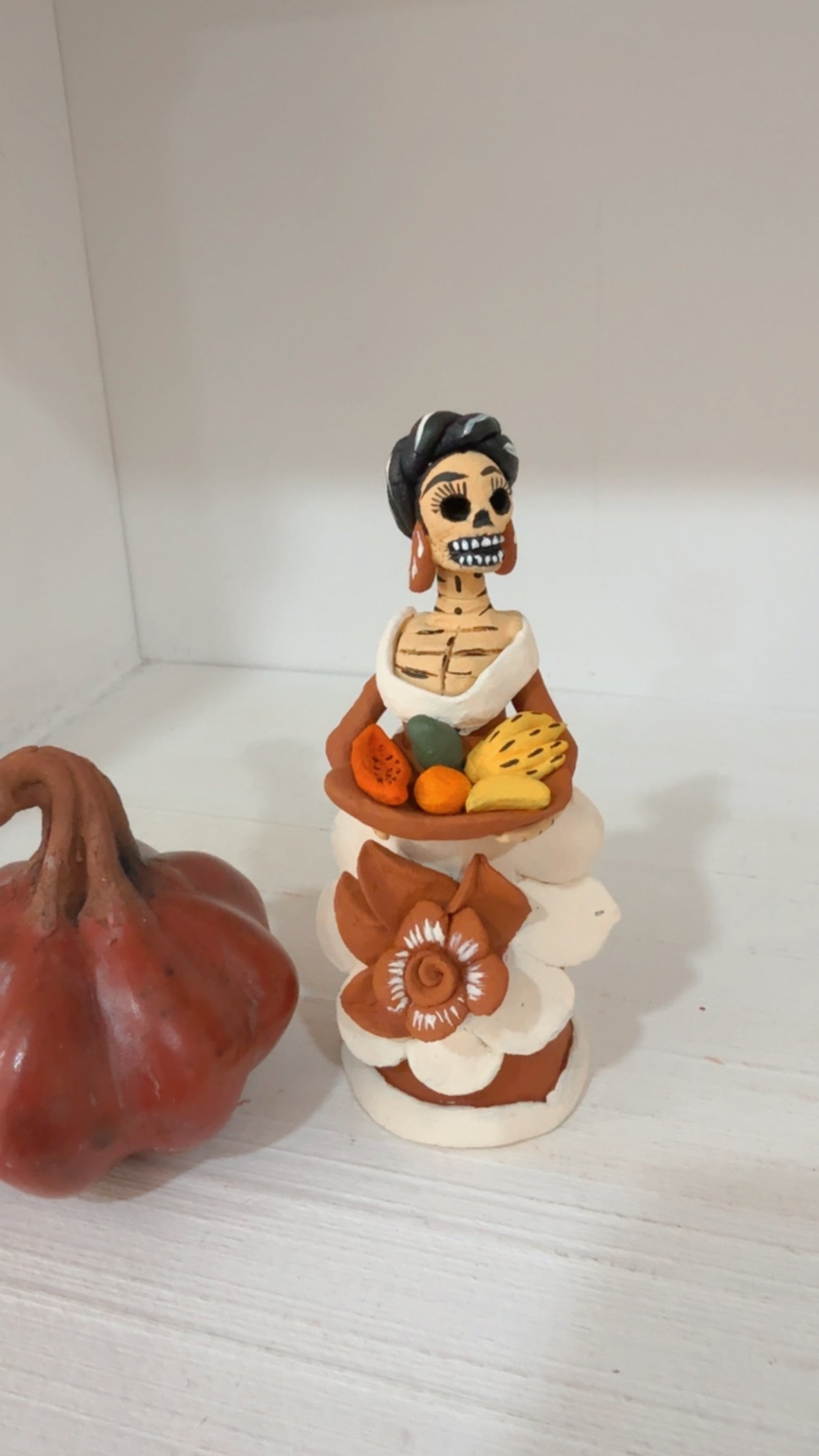 Mini Catrina frutas noche