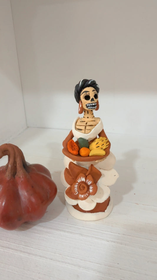 Mini Catrina frutas noche