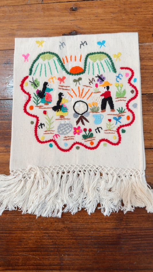 Servilleta hacer tortillas Tzintzuntzan
