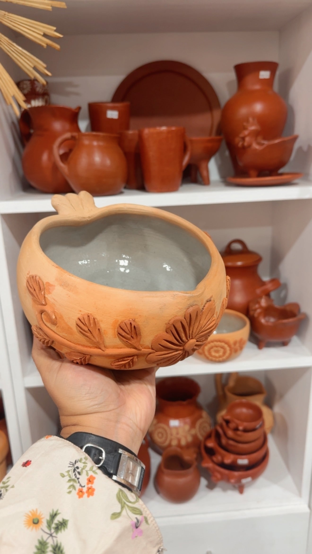 Bowl de corazón jumbo natural atzompa