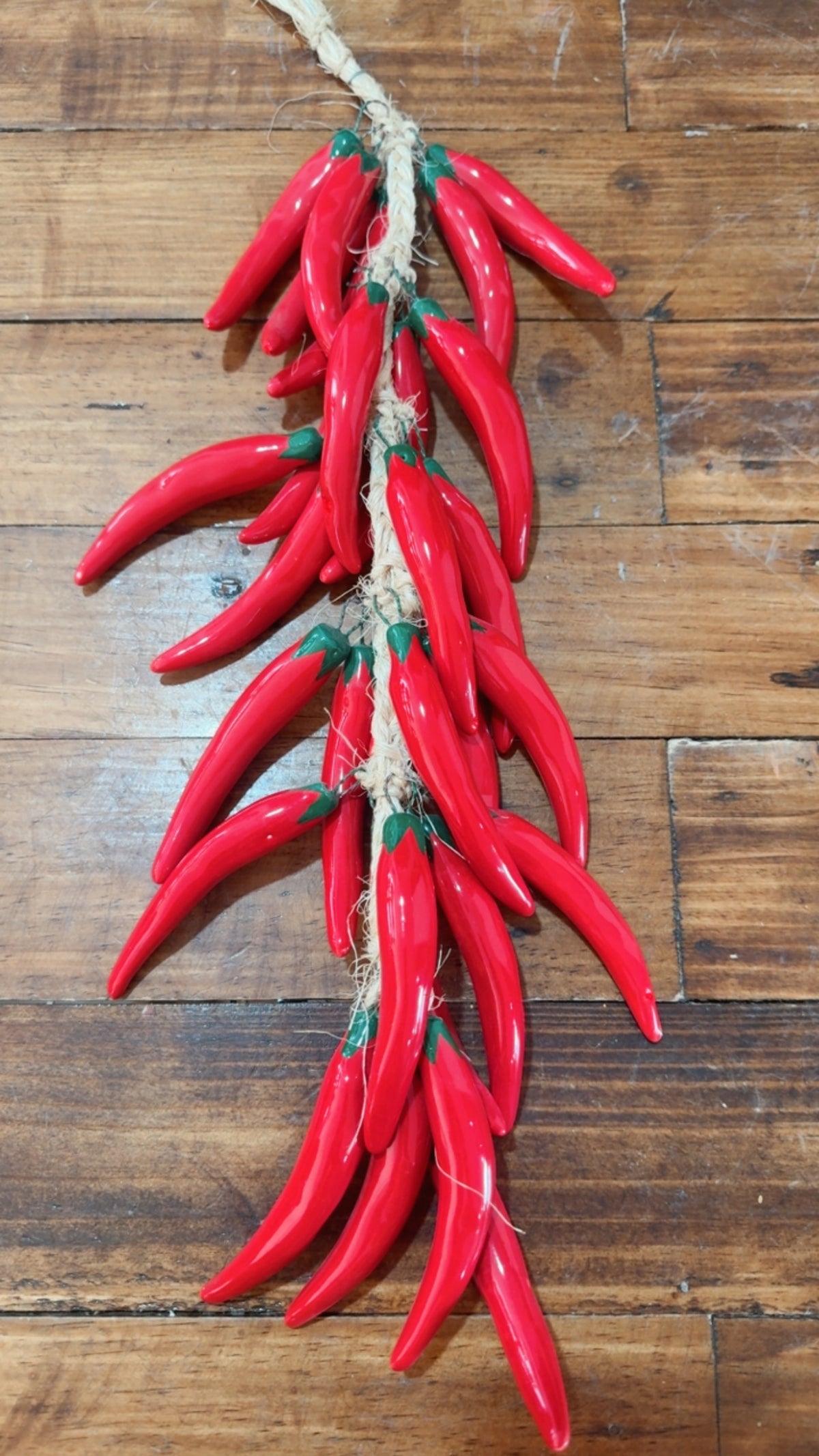Ristra de chile de árbol