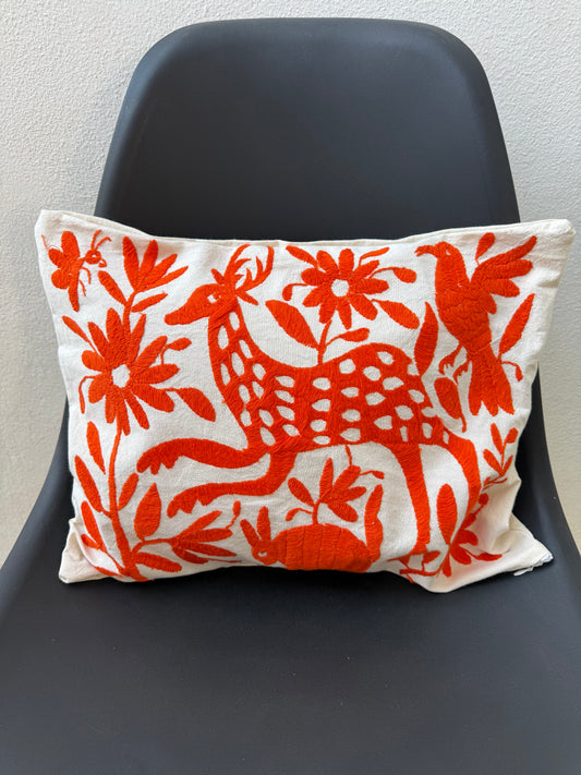 Funda otomí venado naranja