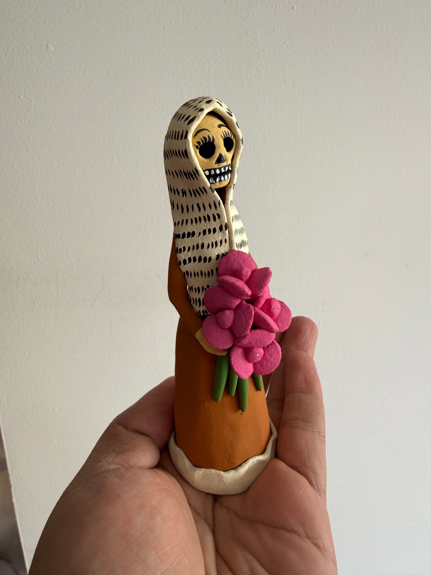Mini Catrina rebozo noche