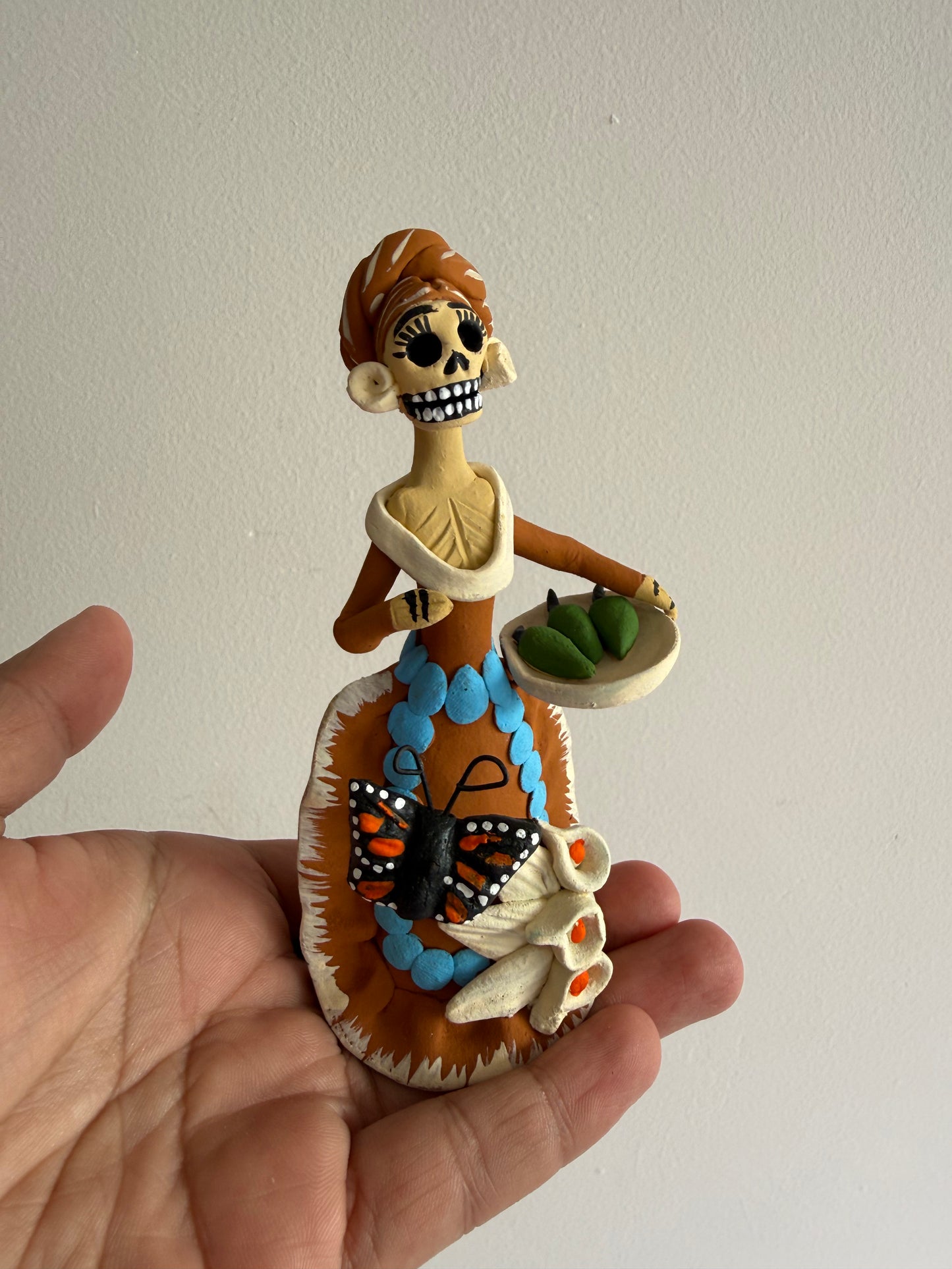 Mini Catrina natural noche