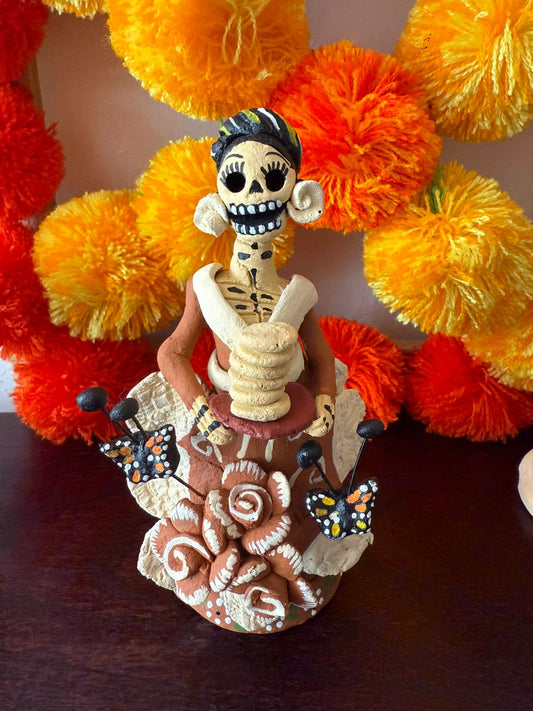 Mini Catrina hotcakes noche