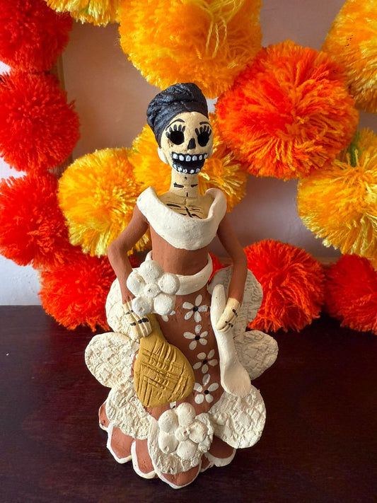 Mini Catrina soplador noche