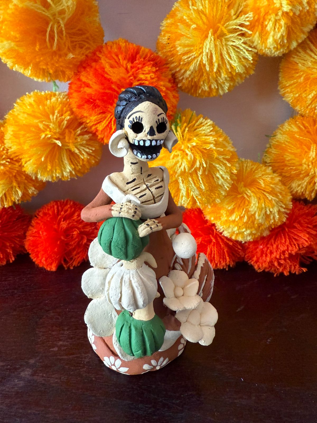 Mini Catrina calabacitas noche