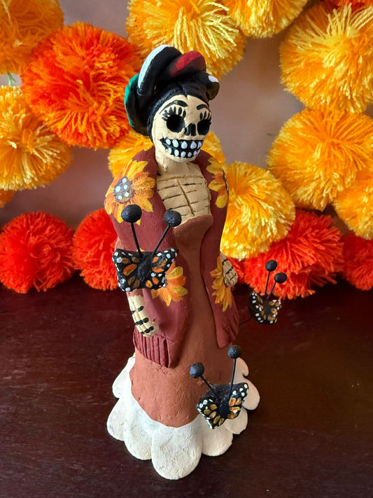 Mini Catrina rebozo noche